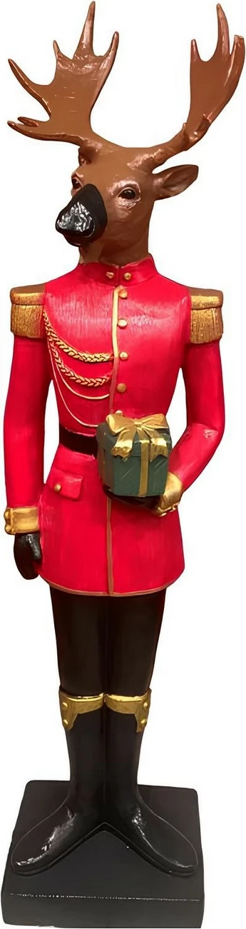 Objekt dekorativ Evila Originals, CY0709, ngjyrë e zezë dhe e kuqe