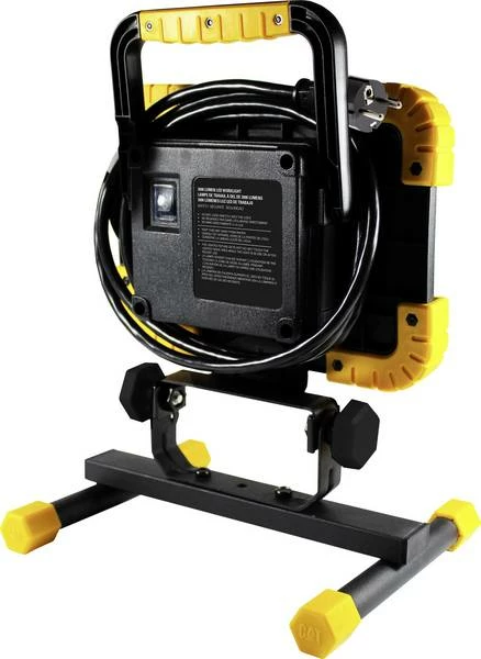 Reflektor pune CAT CT3550EU 3000 lm LED, 230 V, me kabllo, zi/verdhë
