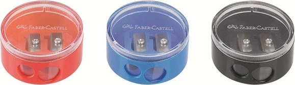 Mprehëse lapsash Faber-Castell 185418, manuale, 3 copë, e zezë/e kaltër/e kuqe