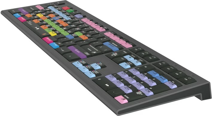 Tastierë LogicKeyboard FL Studio 20 Astra 2 UK Mac, shumëngjyrëshe