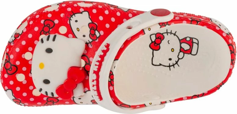 Flip-flopa për fëmijë Crocs, të kuqe