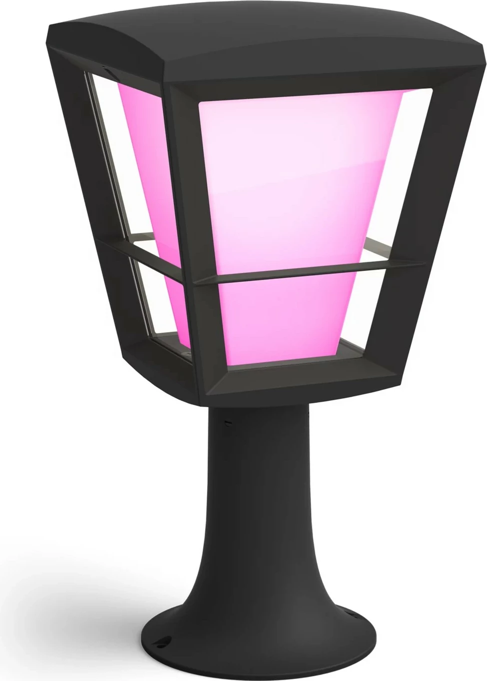 Dritë pedestale Philips Hue White and Colour Ambience Econic, Smart, LED, e zezë