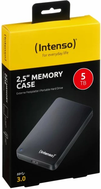 Hard disk i jashtëm INTENSO Memory Case 5TB 2.5\" USB 3.0, i zi 3