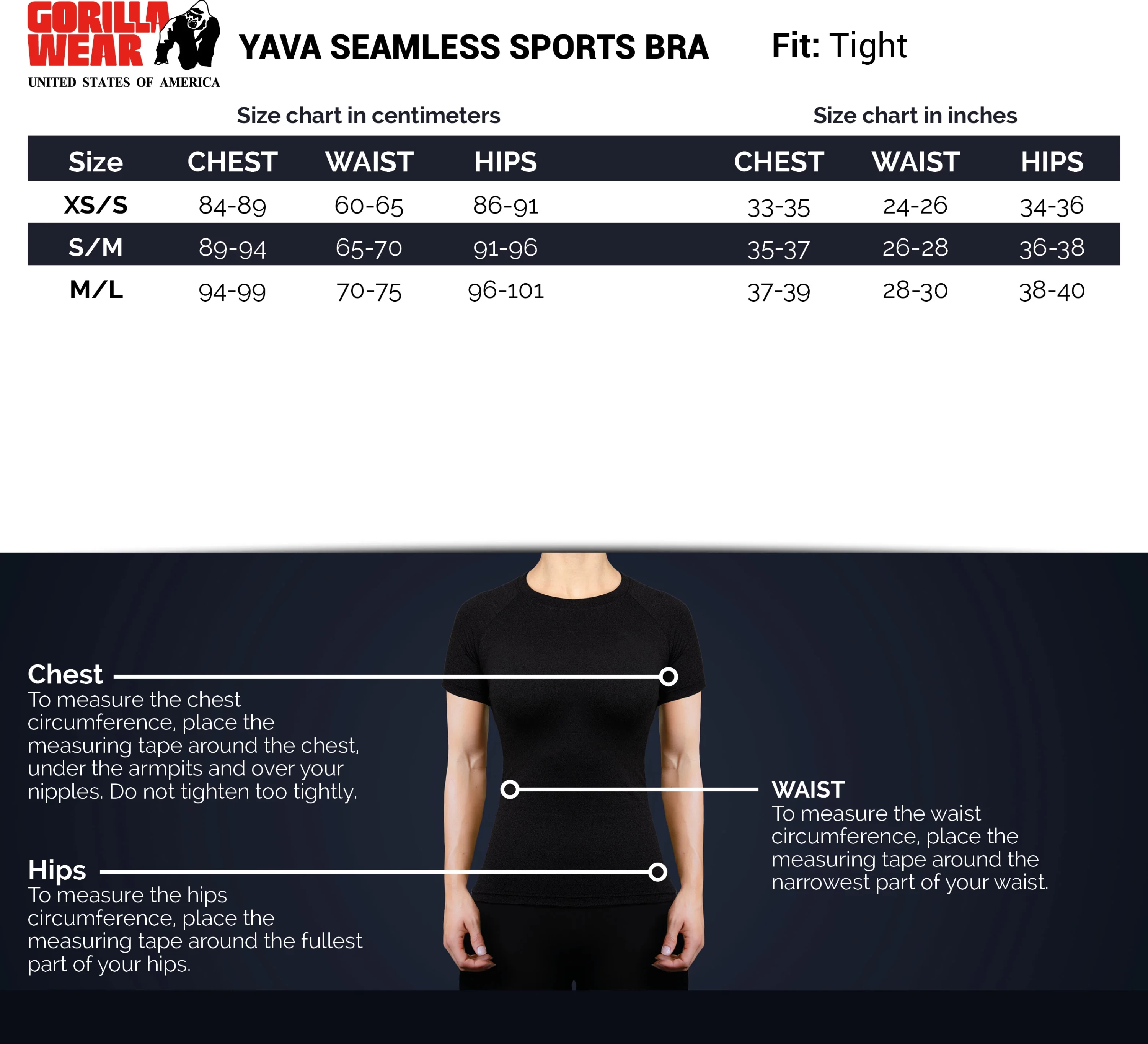 Yava Seamless Sports Bra - Gray [Madhësia: S/M]