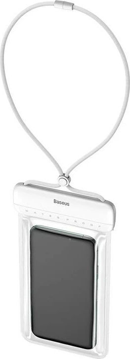 Mbështjellës i papërshkueshëm nga uji për celular Baseus AquaGlide, P60263700213-00, i bardhë