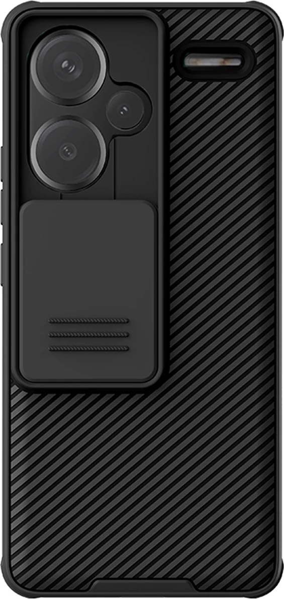 Mbështjellës Nillkin CamShield Pro për Xiaomi Redmi Note 13 Pro+ 5G, i zi