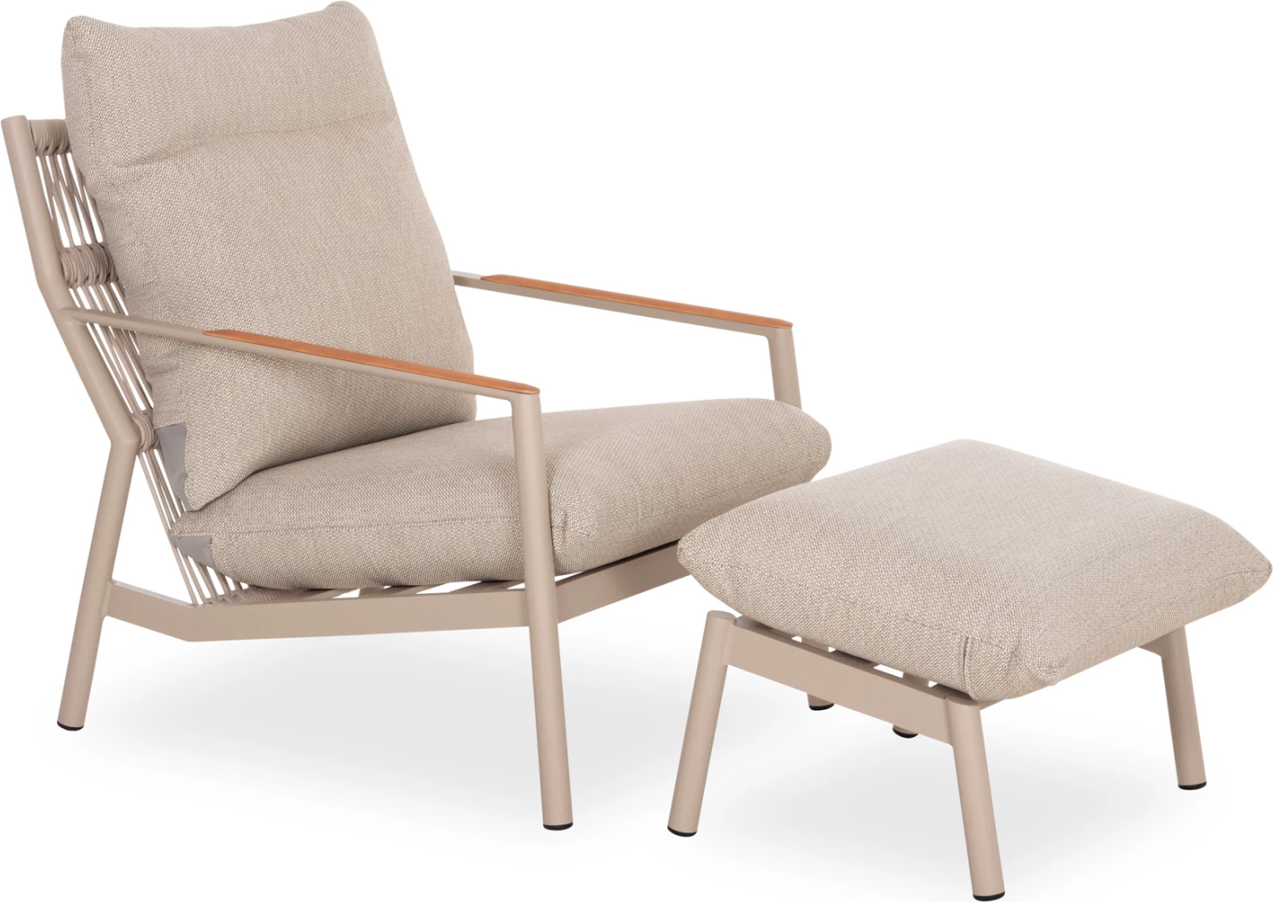 Set karrige lounge me këmbështetëse këmbësh Oblivion