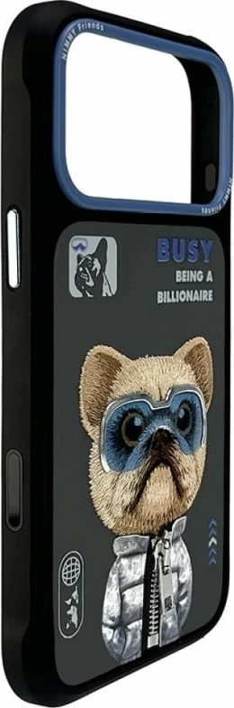 Mbrojtëse telefoni Nimmy Cool&Cute 2.0 për iPhone 17 Pro, e zezë