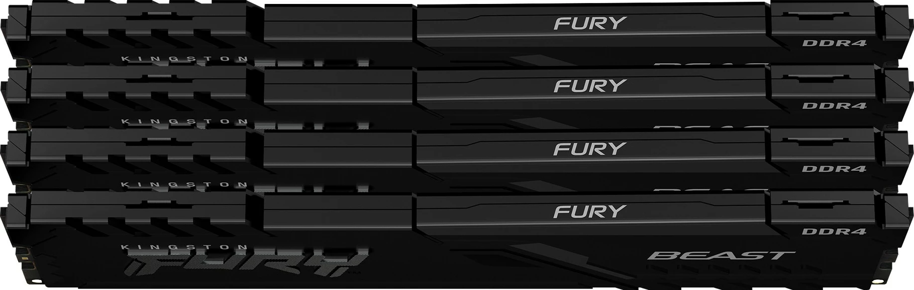 RAM Memorje Kingston FURY Beast 128GB 3200MT/s DDR4 CL16, e zezë