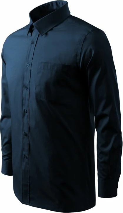 Maicë me gjatësi të gjatë për meshkuj Malfini, navy blue