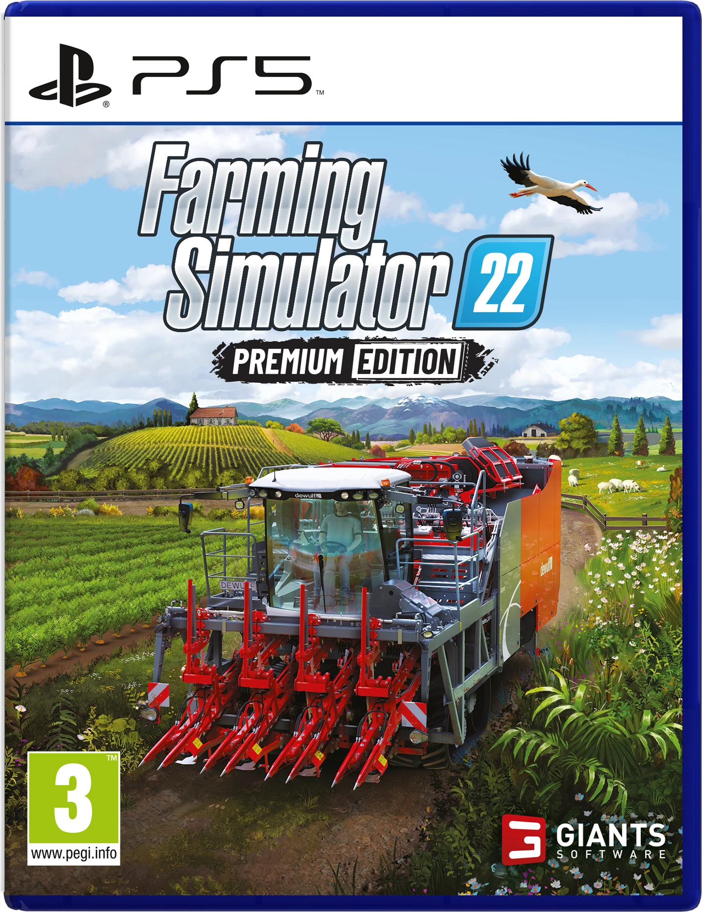Lojë për PlayStation 5 GIANTS Software Farming Simulator 22 Premium Edition