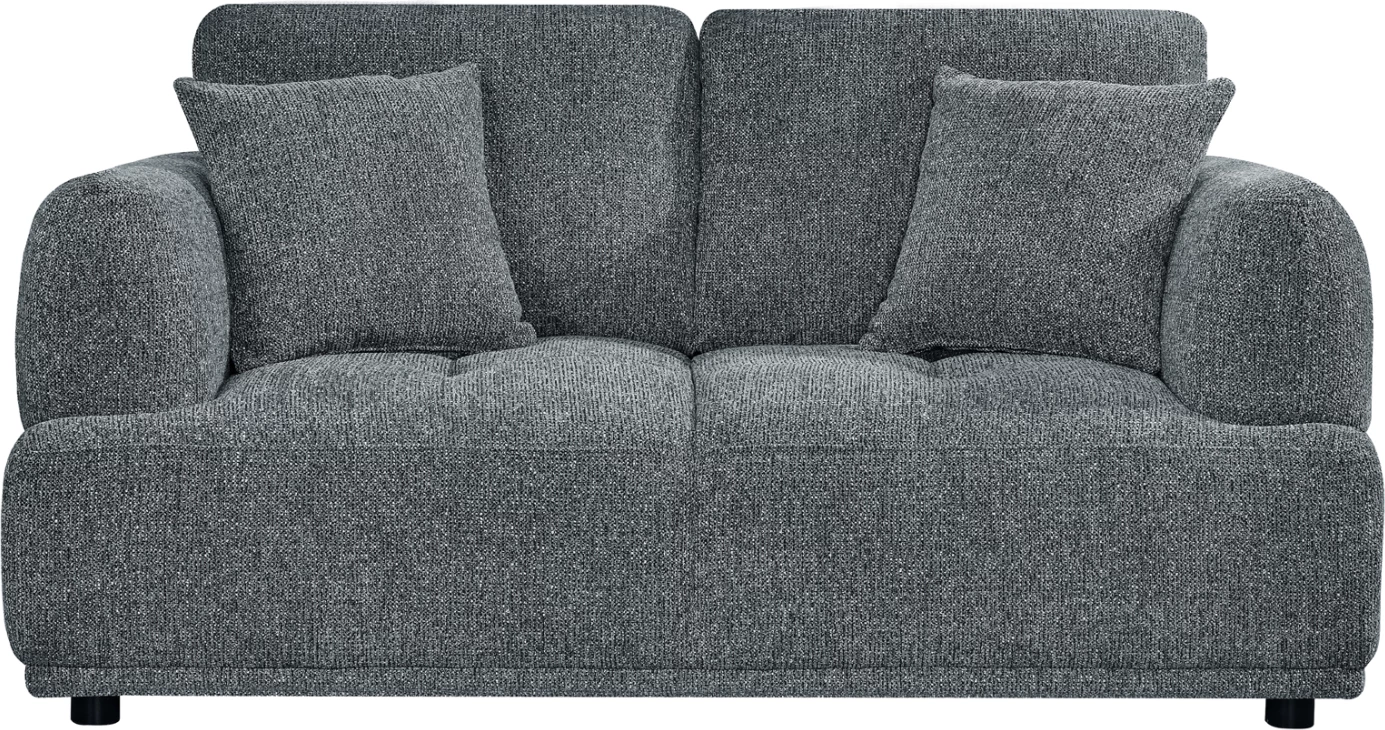 Divan dy-vendësh STRUCTO, material gri, 168x94x88cm