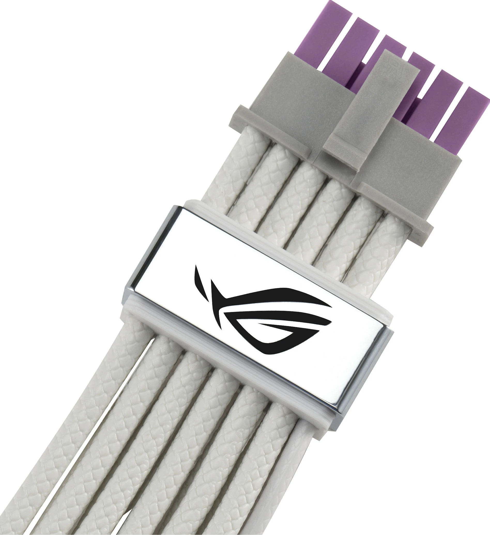 Kabllo furnizimi ASUS ROG Equalizer ROG-EQUALIZER-WHITE, 0.75 m, për kartelë grafike, e bardhë