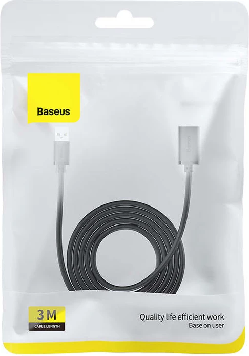 Kabllo zgjatues USB 3.0 Baseus AirJoy Series, 3m, e zezë