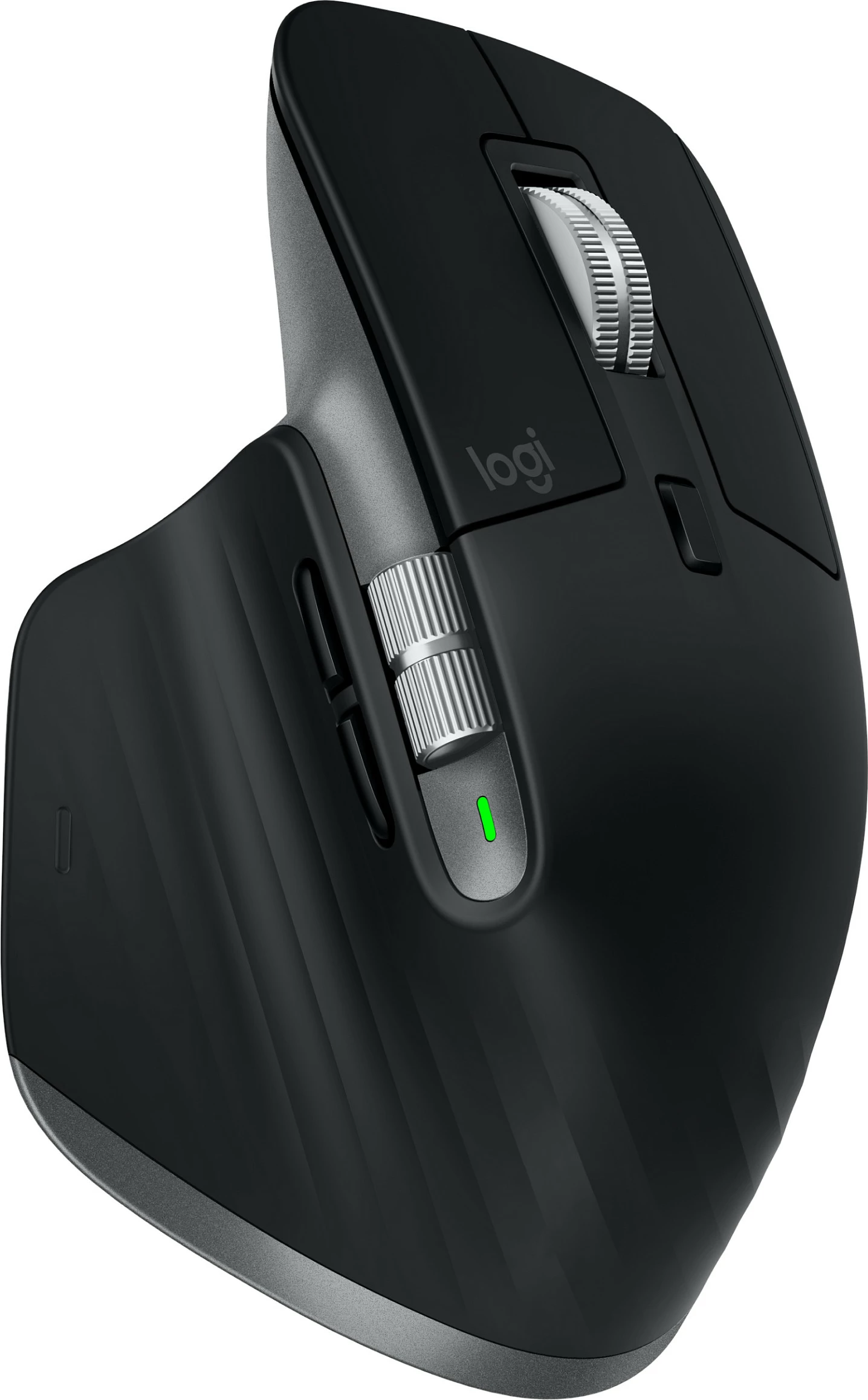 Maus Logitech MX Master 3S për Mac, Wireless, 8000 DPI, E zezë, Argjendtë