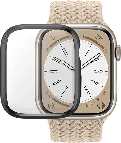 Mbështjellës PanzerGlass për Apple Watch 7/8/9 45mm, i zi