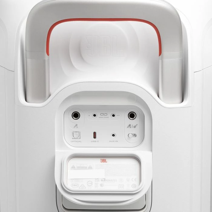 Altoparlant portativ JBL PartyBox 330 280W, Bluetooth 5.4, RGB, IPX4, 18 orë bateri, i bardhë
