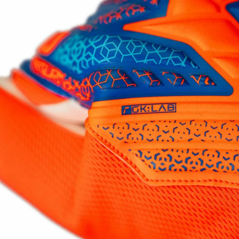 Dorëza portieri për fëmijë Reusch, blu-portokalli