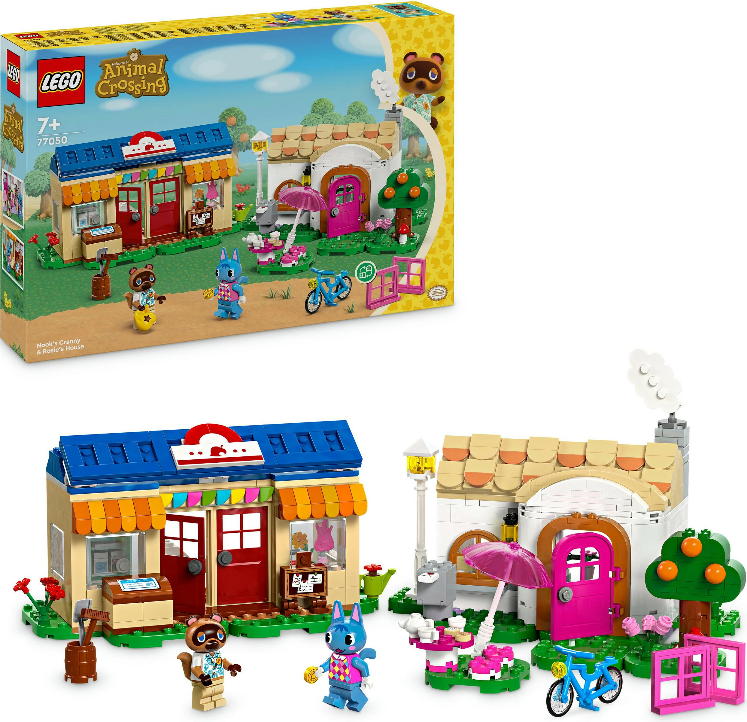 Set ndërtimi LEGO Animal Crossing 77050, 535 pjesë, shumëngjyrësh