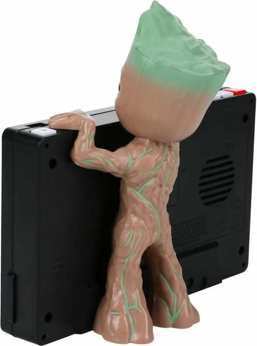 Orë alarmi digjitale Paladone Marvel Groot 14.6 cm, me tinguj \"I am Groot\", USB