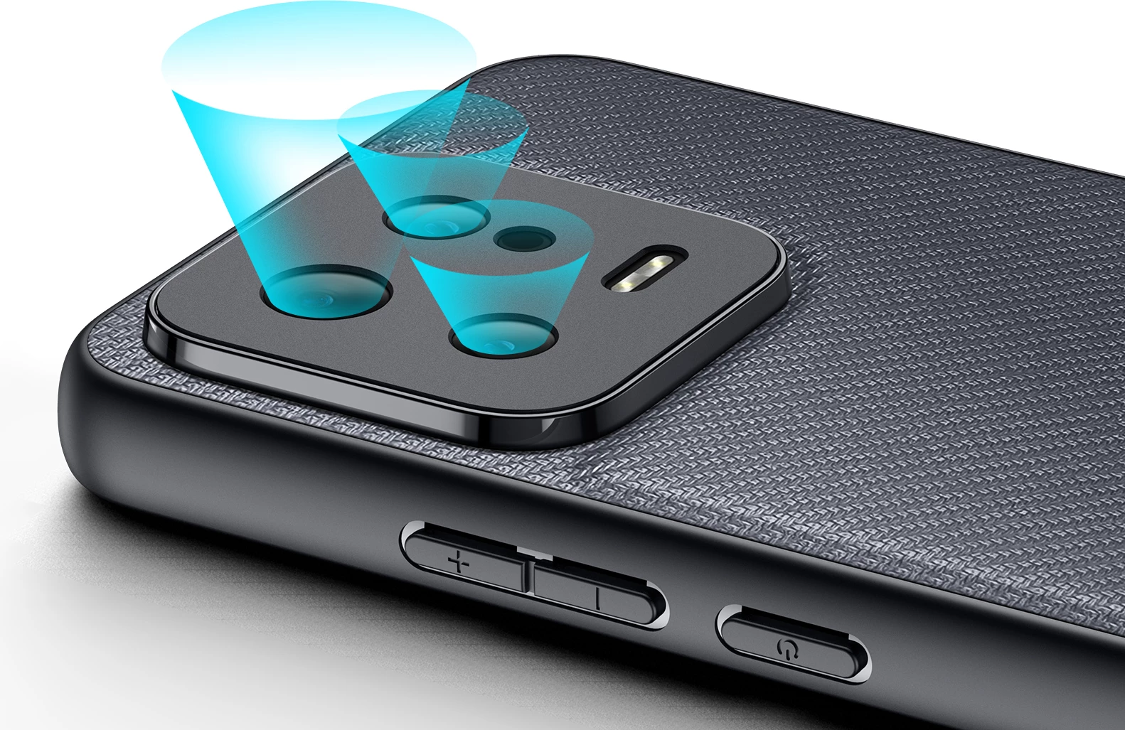 Mbështjellës Dux Ducis Fino për Xiaomi 13, Gri