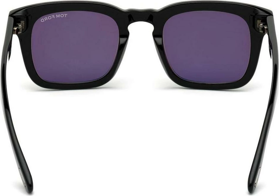 Syze dielli për meshkuj Tom Ford DAX FT0751-N 01A, të zeza [Ngjyra: 50]