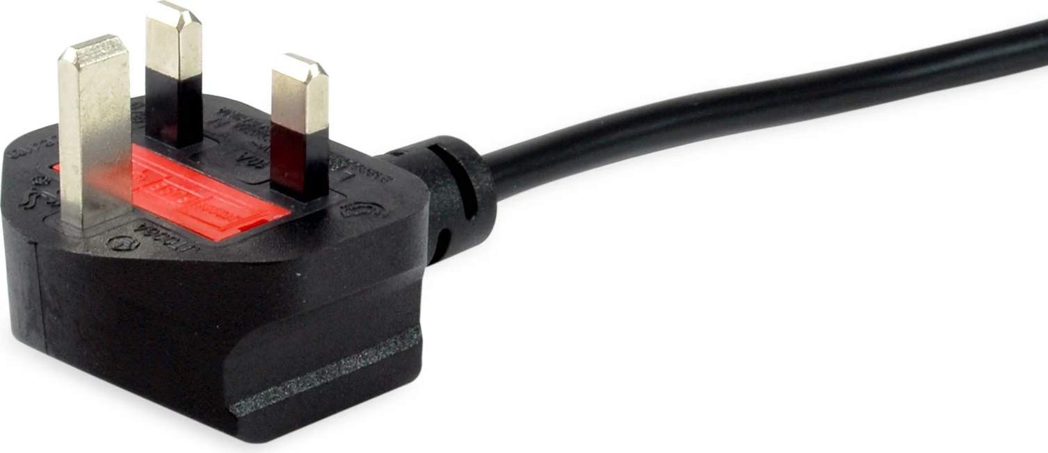 Kabllo rryme Equip, C13 në BS1363, 10m, 10A, e zezë