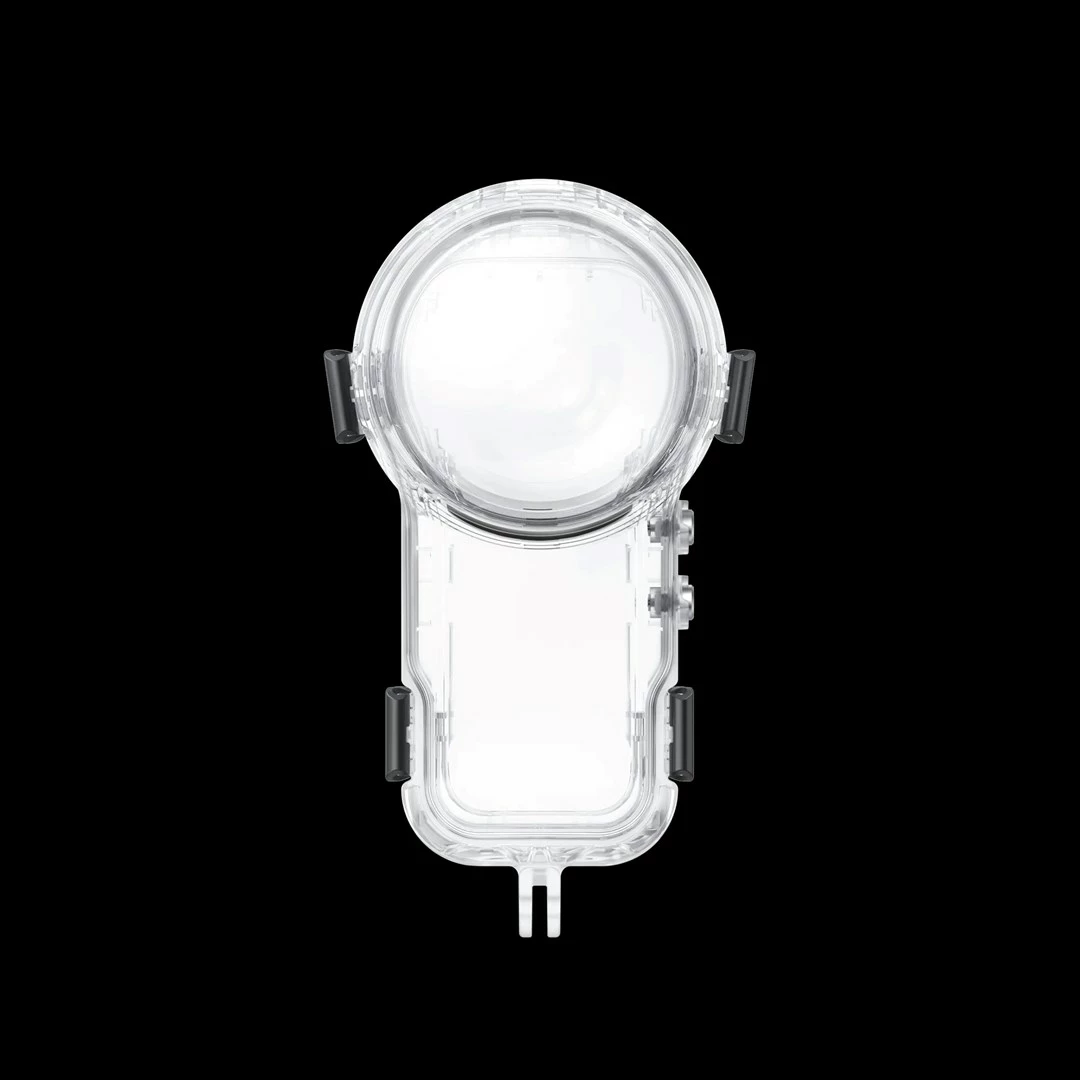 Mbështjellës Insta360 X5 Invisible Dive Case, për kamera sportive, IPX8, i tejdukshëm, i bardhë