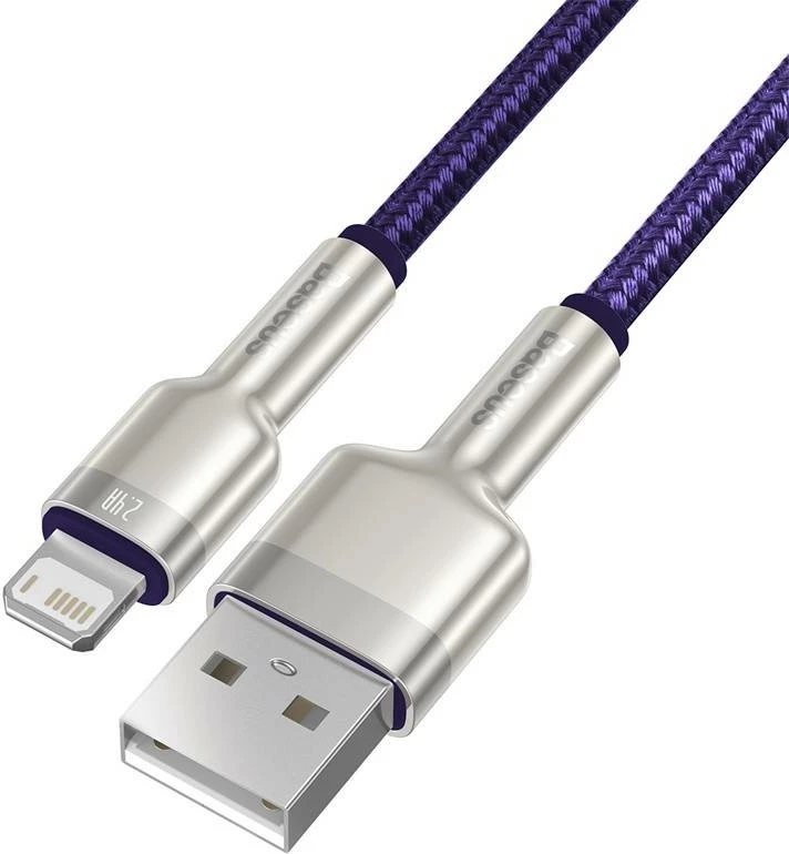 Kabllo USB në Lightning Baseus CALJK-A05, 1m, vjollcë