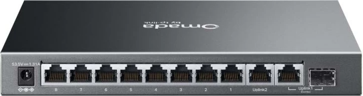Switch TP-Link Omada Agile ES210GP, 8 porta Gigabit 1Gbps, i zi