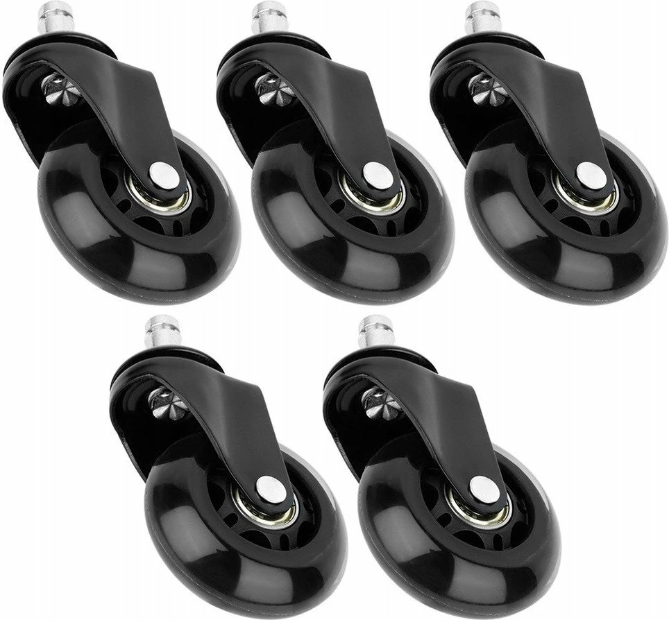 Set rrotash karrige zyre ZOLTA VILDE 6.3 cm, bosht 10 mm, 5 copë, transparente