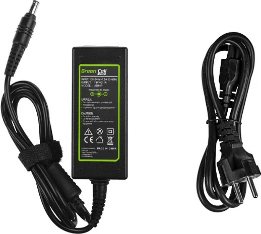 Karikues laptopi Green Cell PRO, për Samsung N100/N150, 19V 2.1A 40W, i zi