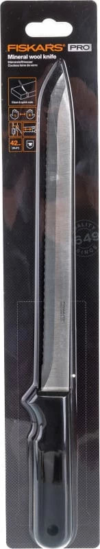 Thikë Fiskars K 20 për prerje të leshit mineral, zezë