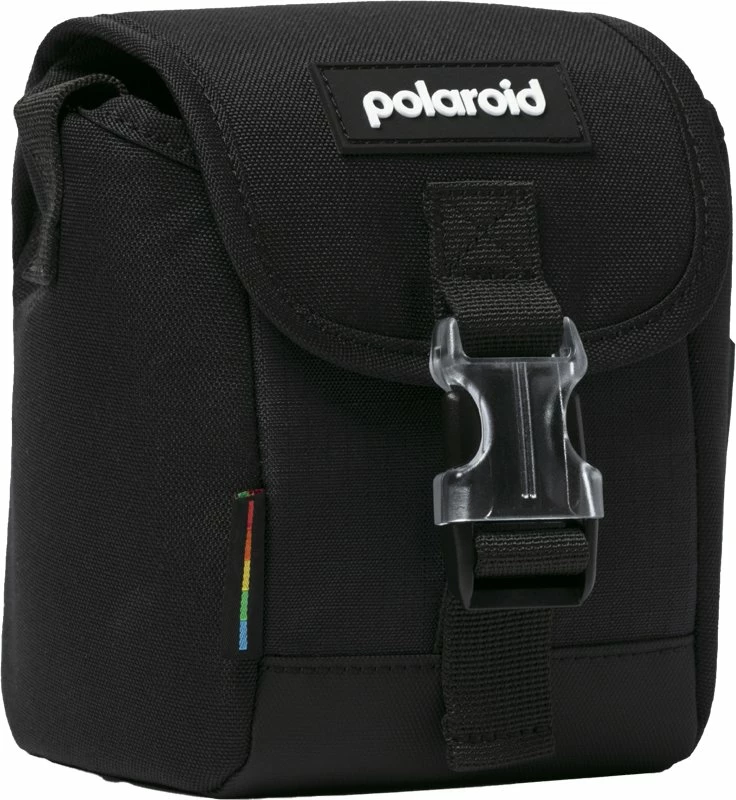 Çantë për kamerë Polaroid Bag for Go, ripstop, xhep film i izoluar, mbajtëse foto, 155×180×110 mm, e zezë