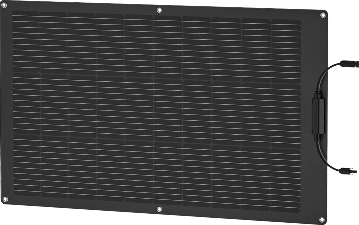 Panel diellor EcoFlow 100W fleksibil, i zi