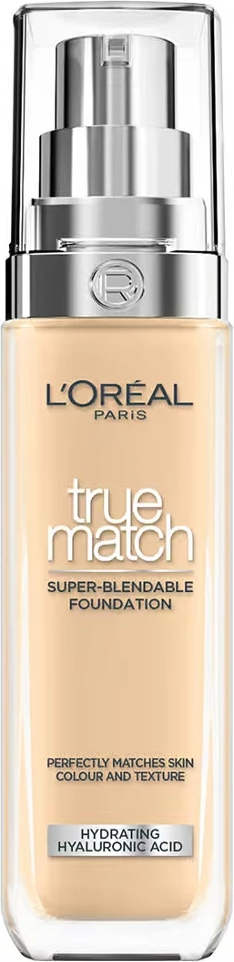 Fondatinë L'Oreal Paris True Match për femra 2DW Warm Undertone/Golden Almond 30ml
