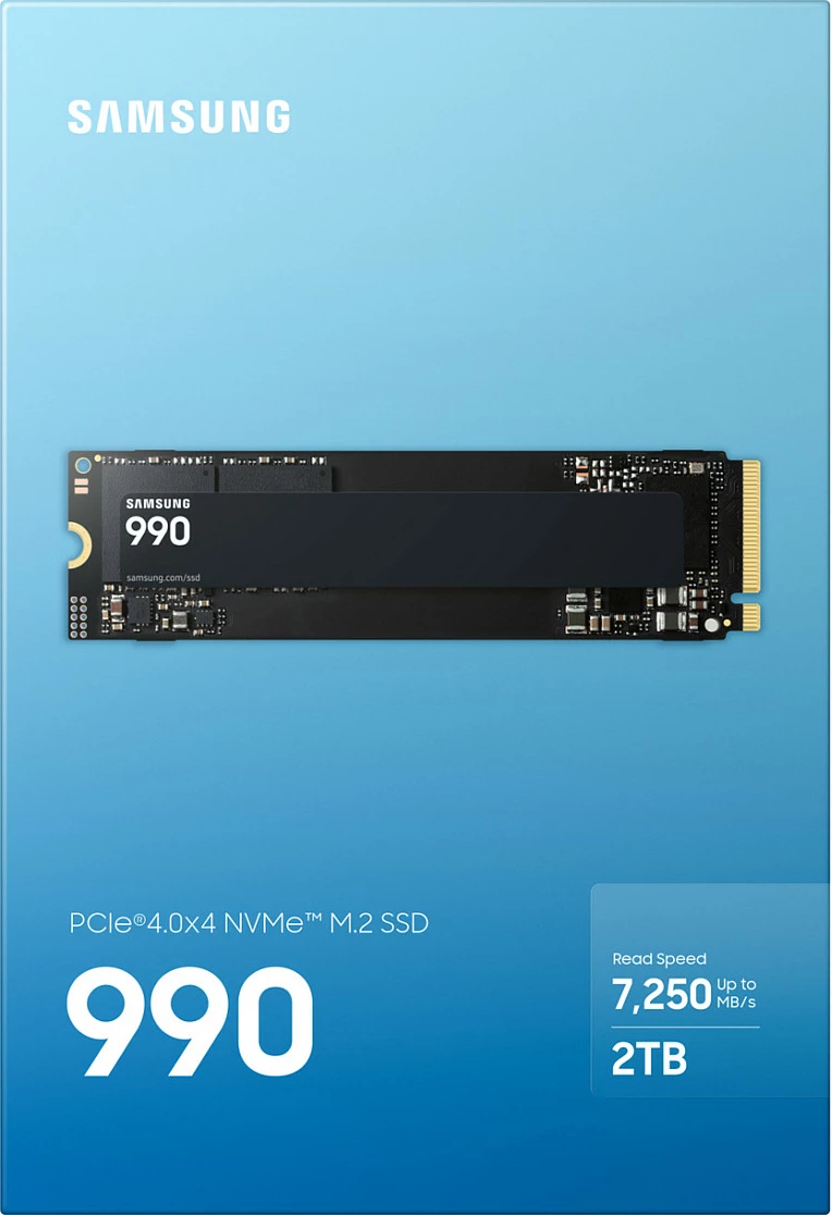 SSD M.2 Samsung 990, 2TB, NVMe PCIe 4.0