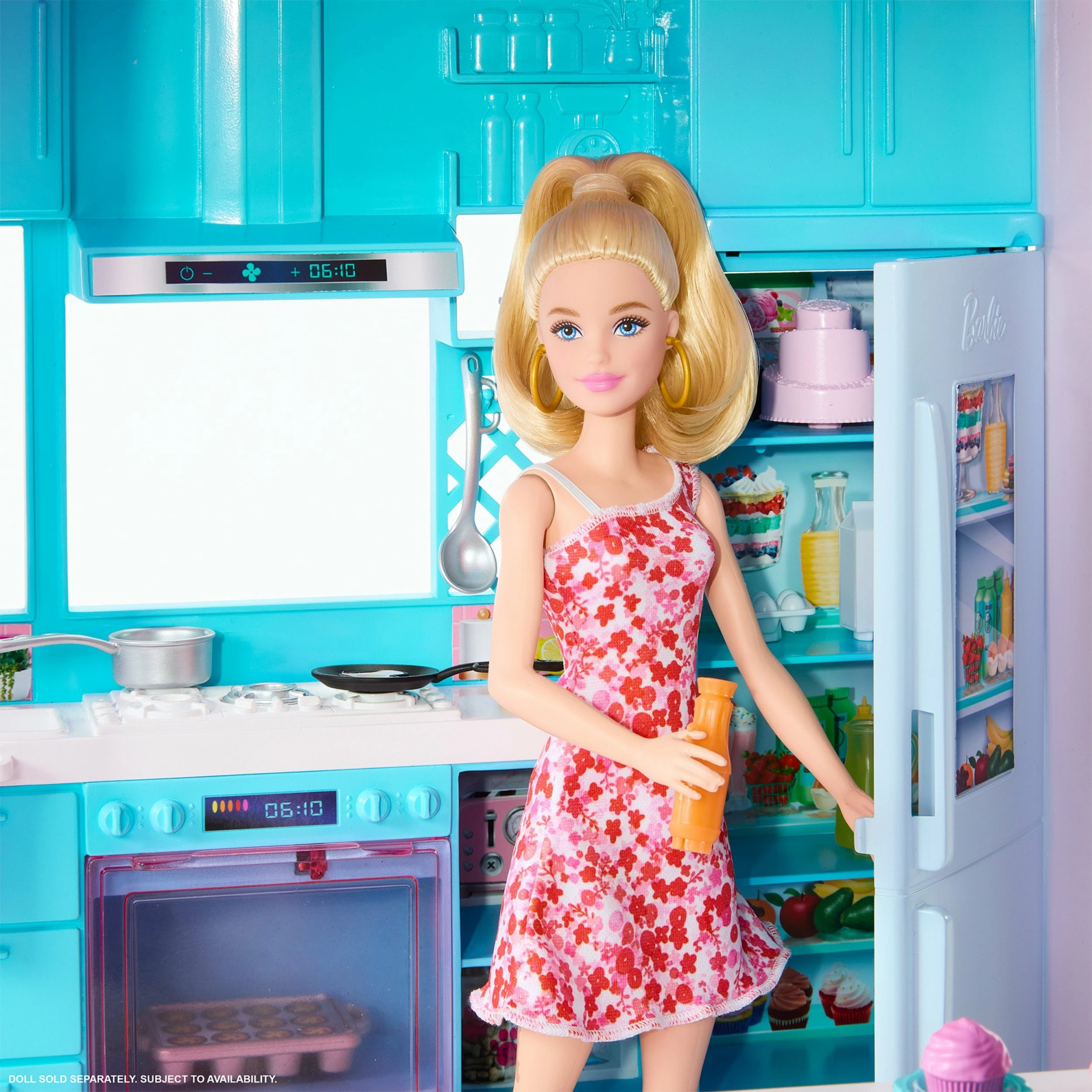 Shtëpi kukullash Mattel Barbie Dreamhouse HMX10, 3 kate, 75 aksesorë, me rrëshqitëse spirale e pishinë, pa kukull