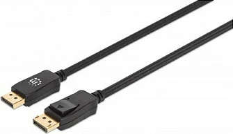 Kabllo DisplayPort Manhattan DP 1.4, 2m, 8K@60Hz, e thurur, e zezë