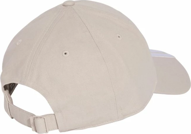 Kapelë bejsbolli adidas 3-Stripes New Logo JW6036, bezhë