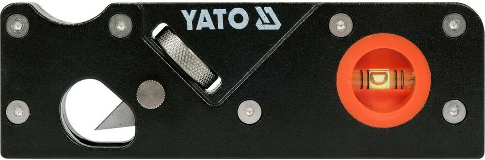 Rendël dore YATO YT-62910, alumini, 155 mm, e zezë