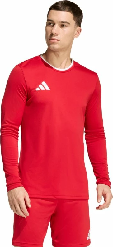 Fanellë me mëngë të gjata adidas Entrada 26 për meshkuj, e kuqe