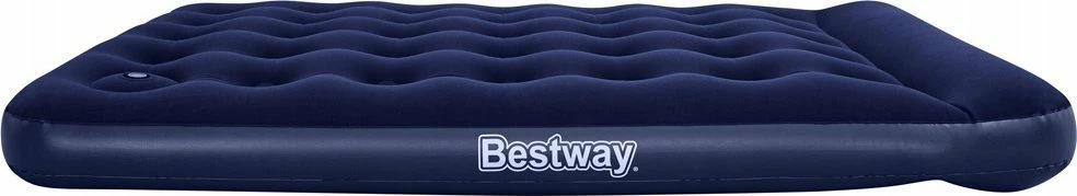 Dyshek ajri dopio Bestway 67225 191x137x28 cm, me pompë këmbë, blu
