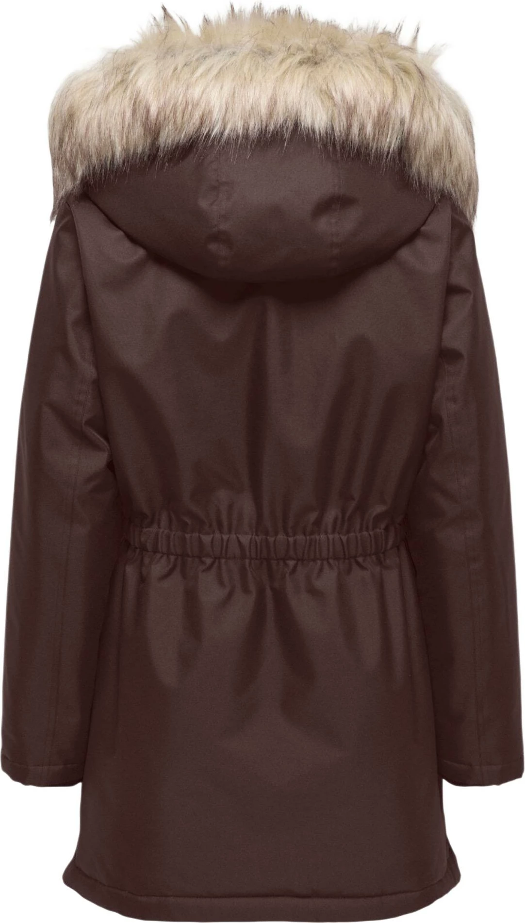 Pallto parka për femra Only ONLMATHILDA 15370930, kafe [Madhësia: L]
