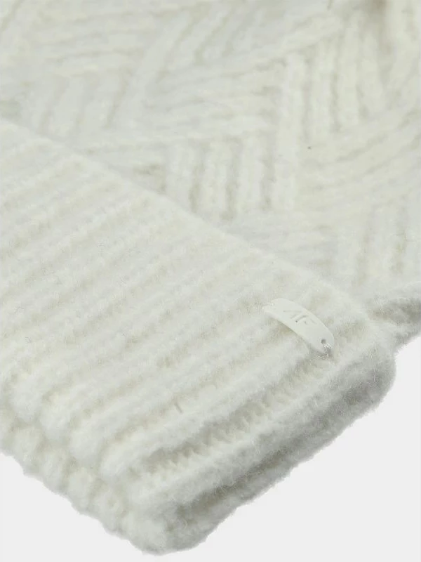 Kapelë dimri për fëmijë 4f, me pompon