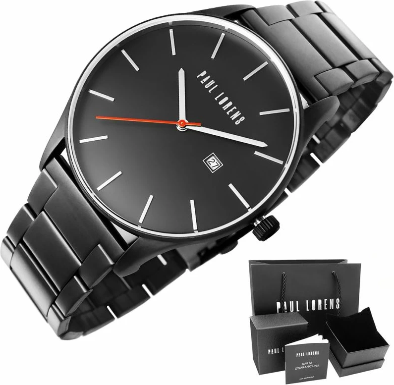 Orë dore meshkuj Paul Lorens, e zezë