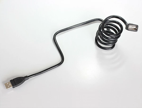 Kabllo zgjatëse USB DeLOCK USB 2.0, 1m, USB-A mashkull në USB-A femër, ShapeCable, e zezë