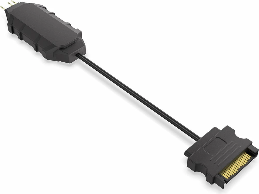 Set ventilatorësh PC Krux Corvus 120 ARGB 120mm, PWM 4-pin, me kontrollues ARGB, 3 copë, i zi