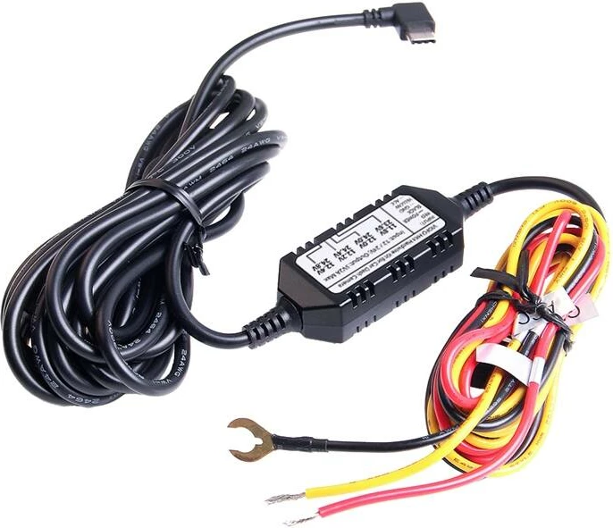 Kabllo energjie Viofo HK4 Hardwire Kit për video regjistrues, USB-C, set me 8 adapterë