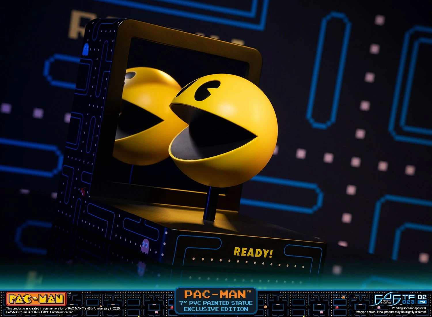 Figurinë PVC FIRST4FIGURES PAC-MAN 40th Anniversary, edicion ekskluziv